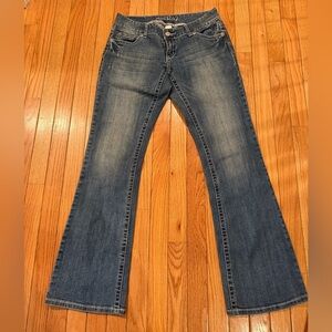 Y2K Maurice’s Low Rise Blue Women's Jeans White Stitching